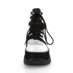 Neptune-181 Demonia White Vegan Leather Multi - Image 3