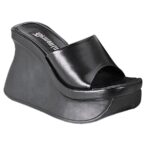 Pace-01 Black Vegan Leather Demonia - Image 2