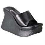 Pace-01 Black Vegan Leather Demonia - Image 6