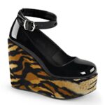 Poison-03 Black Patent Demonia