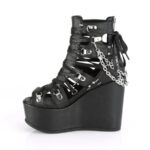 Poison-95 Black Vegan Leather Demonia - Image 4
