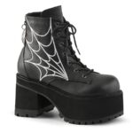 Ranger-105 Demonia Black Vegan Leather - Image 2