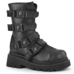Renegade-55 Demonia Black Vegan Leather - Image 6
