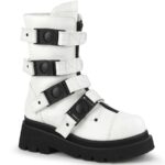 Renegade-55 White Vegan Leather Demonia - Image 2