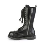 Riot-14 Demonia Black Leather - Image 4