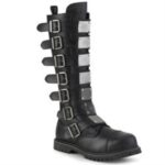 Riot-21Mp Black Vegan Leather Demonia - Image 6