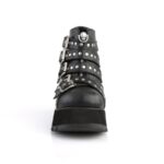 Scene-30 Demonia Black Vegan Leather - Image 3