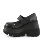 Shaker-23 Black Vegan Leather Demonia - Image 4