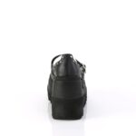 Shaker-27 Black-White Vegan Leather Demonia - Image 5
