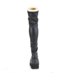 Shaker-374 Demonia Black Str Vegan Leather - Image 5