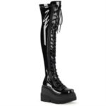 Shaker-374 Demonia Black Stretch Patent - Image 6
