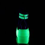 Shaker-52 Black Patent-U V Neon Green Demonia - Image 5