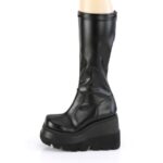 Shaker-65 Demonia Black Str Vegan Leather - Image 4