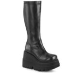 Shaker-65 Demonia Black Str Vegan Leather - Image 6
