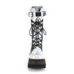 Shaker-70 Silver Holo Vegan Leather Demonia - Image 3