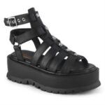 Slacker-18 Demonia Black Vegan Leather - Image 3