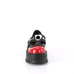 Slacker-23 Demonia Red-Black Vegan Leather - Image 3