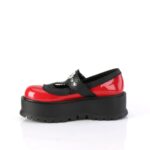 Slacker-23 Demonia Red-Black Vegan Leather - Image 4