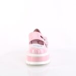Slacker-25 Baby Pink Holo Patent Demonia - Image 3