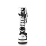 Slacker-260 White Patent Demonia - Image 3
