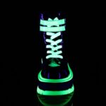 Slacker-52 Black U V Iridescent Green Demonia - Image 3