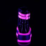 Slacker-52 Demonia Black U V Iridescent Pink - Image 5
