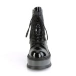 Slacker-88 Black Vegan Leather-Patent Demonia - Image 3