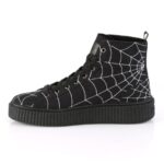 Sneeker-250 Black Canvas Demonia - Image 4