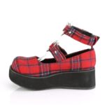 Sprite-02 Demonia Red Plaid Fabric - Image 4