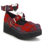 Sprite-02 Demonia Red Plaid Fabric - Image 6
