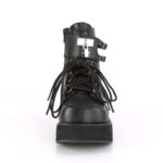 Sprite-70 Demonia Black Vegan Leather - Image 3
