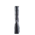 Stack-301 Demonia Black Vegan Leather - Image 5