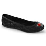 Star-25 Demonia Black Vegan Leather-Lace - Image 6