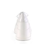 Stomp-08 Demonia White Vegan Leather - Image 5