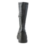 Stomp-200 Black Stretch Vegan Leather Demonia - Image 5