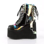 Swing-115 Demonia Black Vegan Leather - Image 4