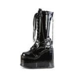 Swing-150 Black Stretch Patent Demonia - Image 4