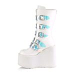 Swing-230 White Vegan Leather Demonia - Image 4