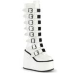 Swing-815 Demonia White Vegan Leather - Image 6