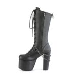 Torment-170 Black Vegan Leather Demonia - Image 4