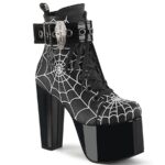 Torment-51 Demonia Black Vegan Leather - Image 2