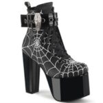 Torment-51 Demonia Black Vegan Leather - Image 6