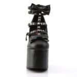 Torment-600 Demonia Black Vegan Leather - Image 3