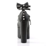 Torment-600 Demonia Black Vegan Leather - Image 5