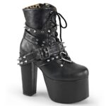 Torment-700 Black Vegan Leather Demonia - Image 2
