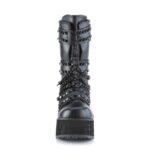 Trashville-138 Demonia Black Vegan Leather - Image 3