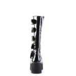 Trashville-518 Black Patent Demonia - Image 5