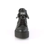 V-Creeper-566 Demonia Black Vegan Leather - Image 3
