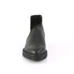 V-Creeper-750 Black Vegan Leather-Microfiber Demonia - Image 3