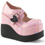 Void-38 Demonia Baby Pink Holo Patent - Image 2